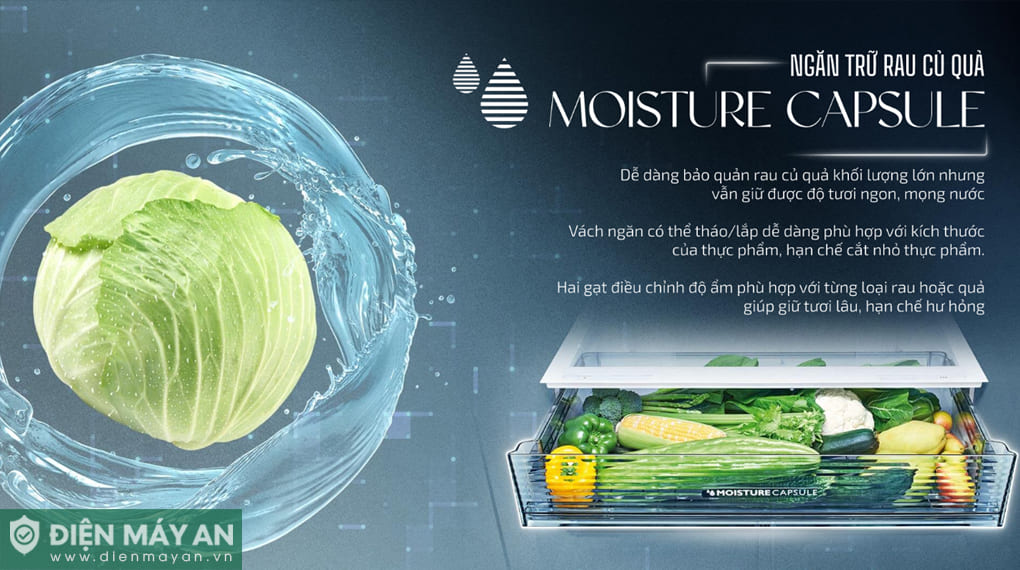 Tủ lạnh Sharp Inverter 572 lít Multi Door SJ-FX650V-SL